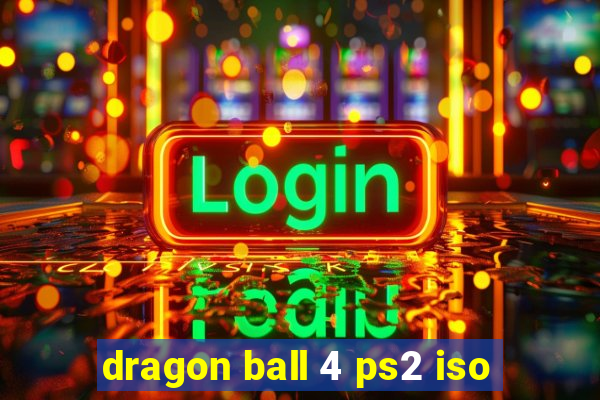 dragon ball 4 ps2 iso